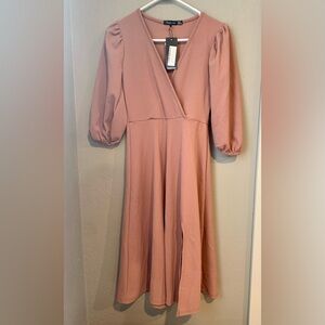 NEW Boohoo Pink Dress